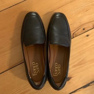 Franco Sarto Black Womens Loafers